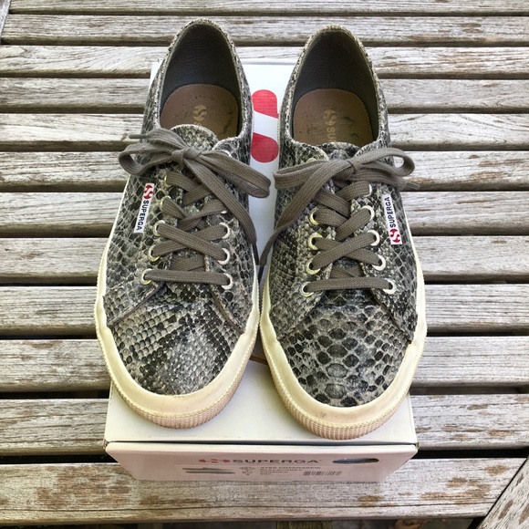 Superga Shoes - Superga “Snakeskin” Sneaker
